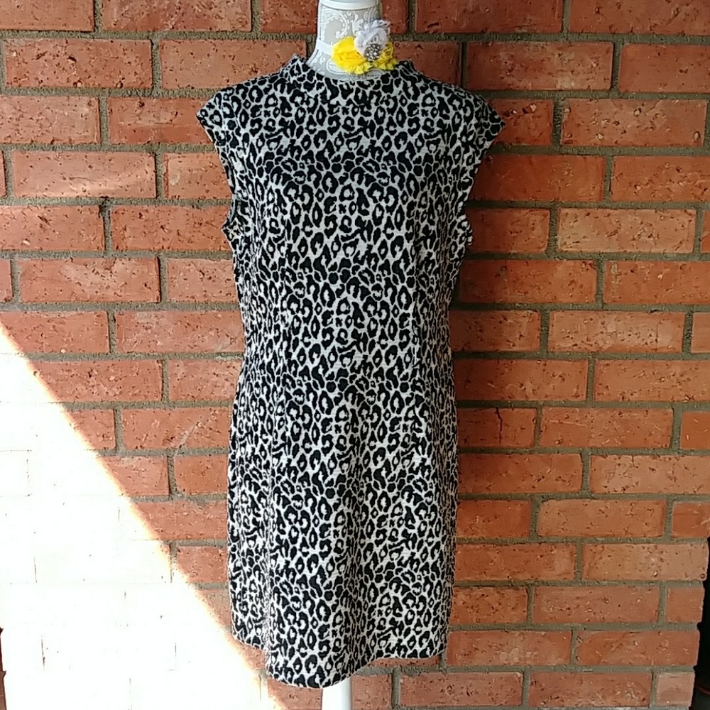 Size 16 Sandra Darren leopard dress